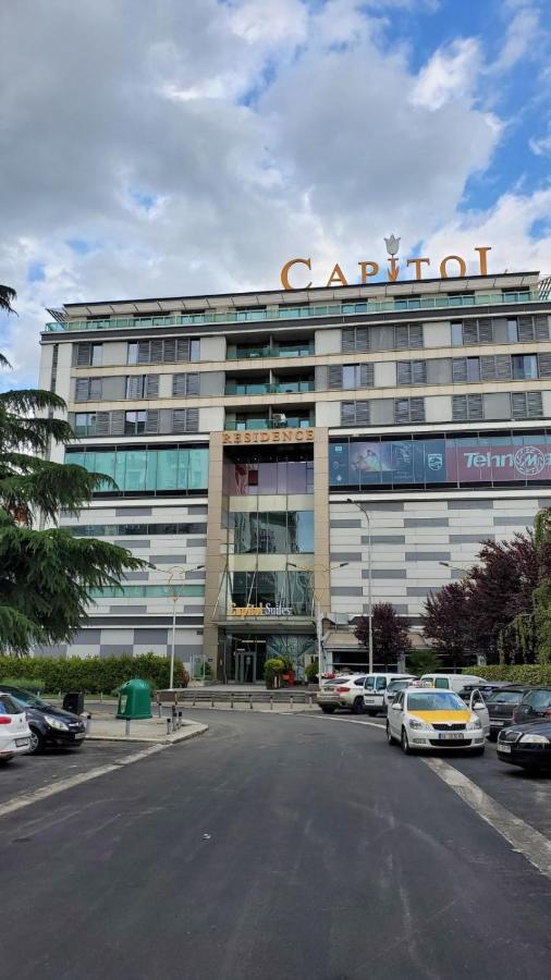 Appartamento Diva Capitol Luxury Skopje Esterno foto