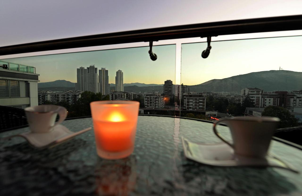 Appartamento Diva Capitol Luxury Skopje Esterno foto