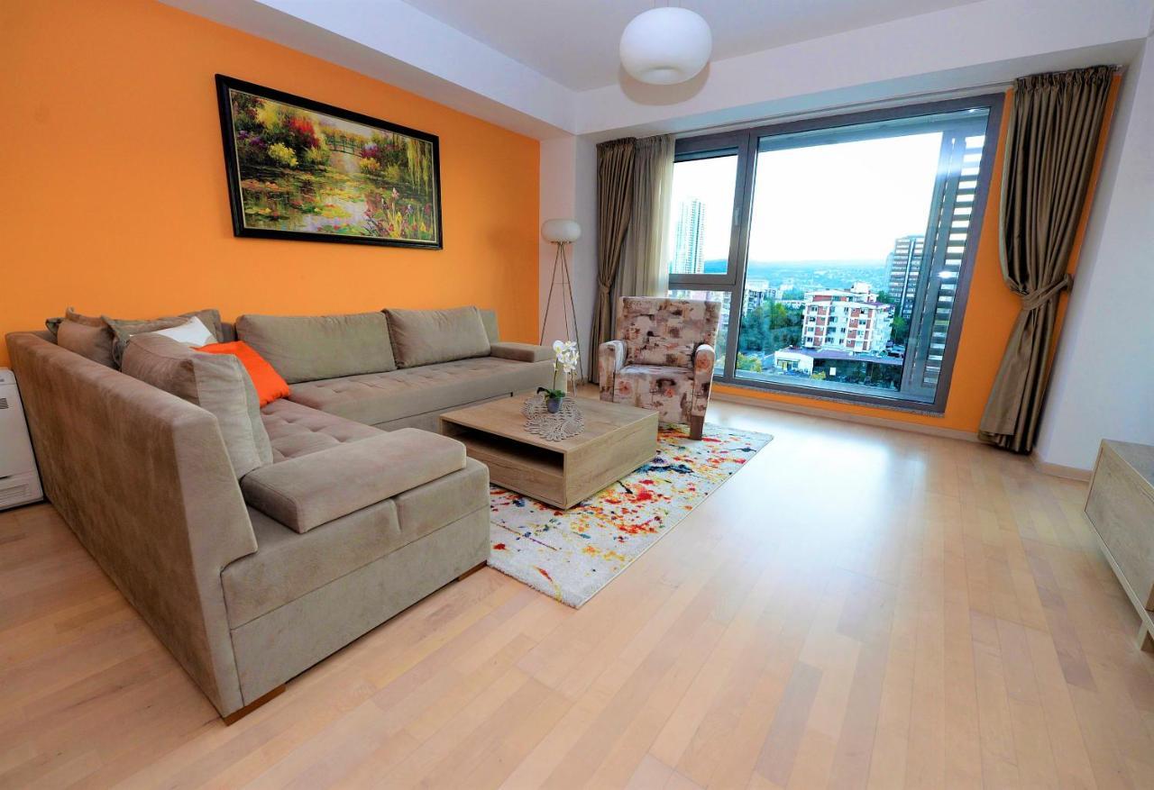 Appartamento Diva Capitol Luxury Skopje Esterno foto